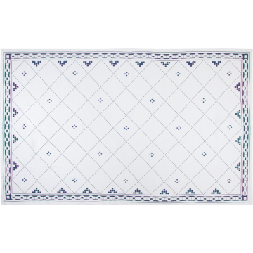 Huddleson Anfa Blue and White Tablecloth