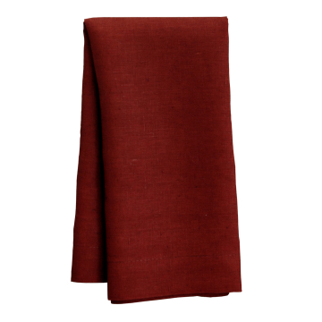 Burgundy Red Linen Napkin