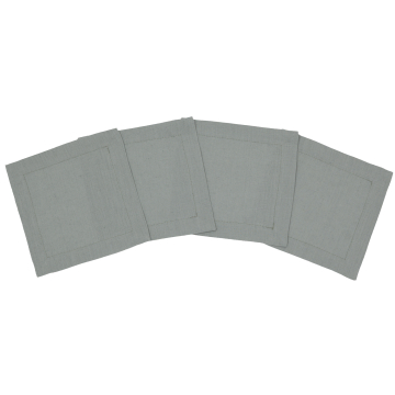 Celadon Green Linen Cocktail Napkin