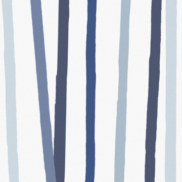 Huddleson Cinta Blue and White Square Tablecloth. Seven shades of blue on a luxury linen tablecloth.
