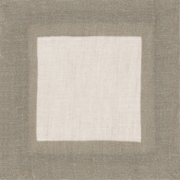 Cinta Herb Border Linen Cocktail Napkin