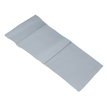 French Blue Linen Table Runner