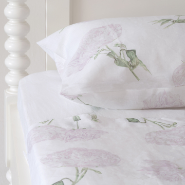 Peony Linen Pillowcase (Pair)