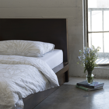 Melita Metallic Linen Duvet Cover