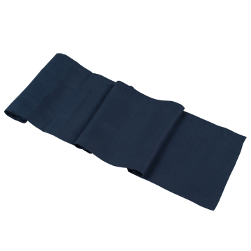 Huddleson Navy Blue Linen Table Runner