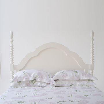 Huddleson Peony Print Floral Linen Duvet Cover