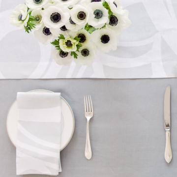 Sloan Silver Linen Placemat
