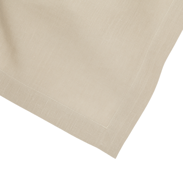 Camel caramel gold rectangular linen tablecloth