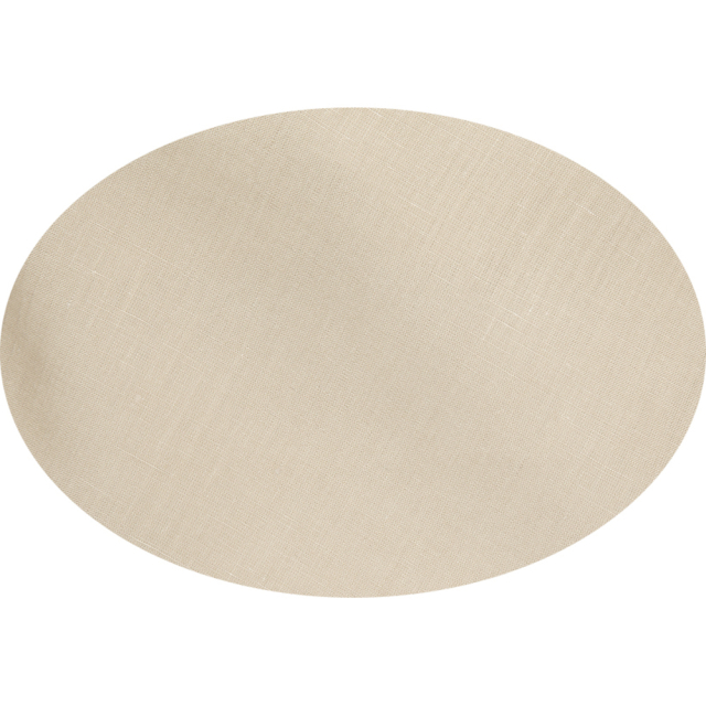 linen oval tablecloth Tan camel gold sable sand caramel honey color