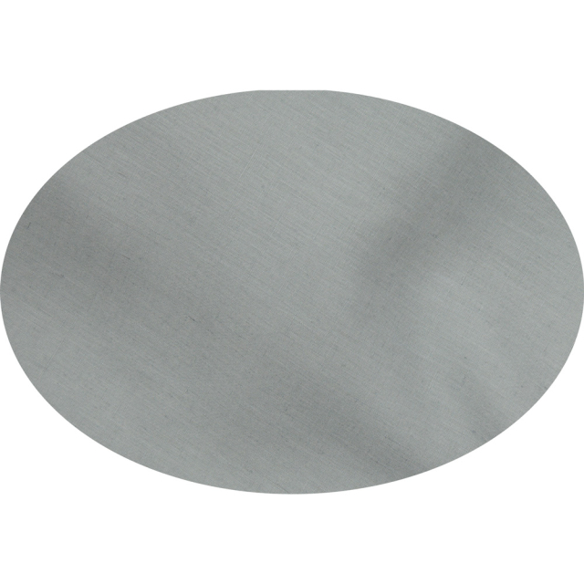 Celadon Green Oval Pure Linen Tablecloth