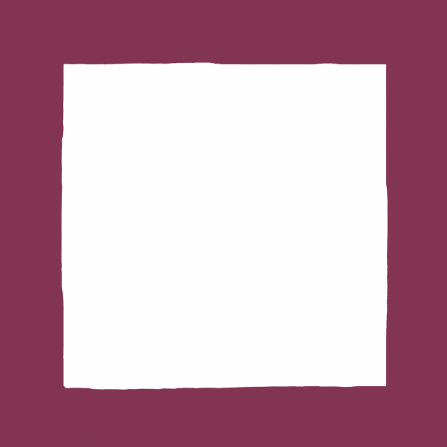 Huddleson white linen napkin with claret dark berry red border