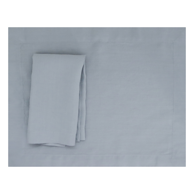 French Blue Linen Placemat