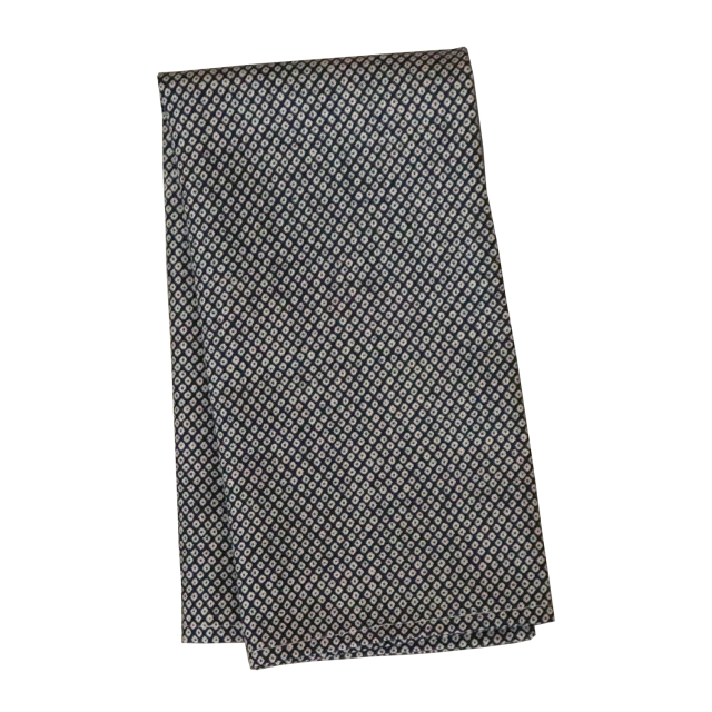 Huddleson Indigo Navy Shibori Japanese Cotton Napkin