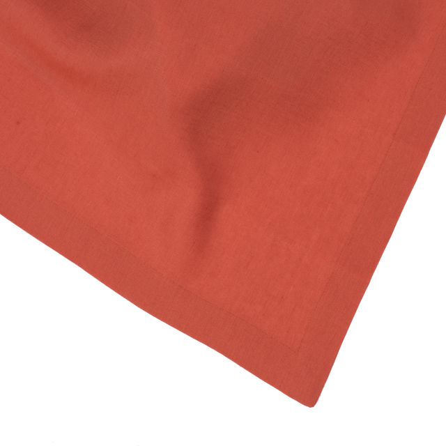 Lobster Orange Tangerine Pumpkin Rectangular Linen Tablecloth