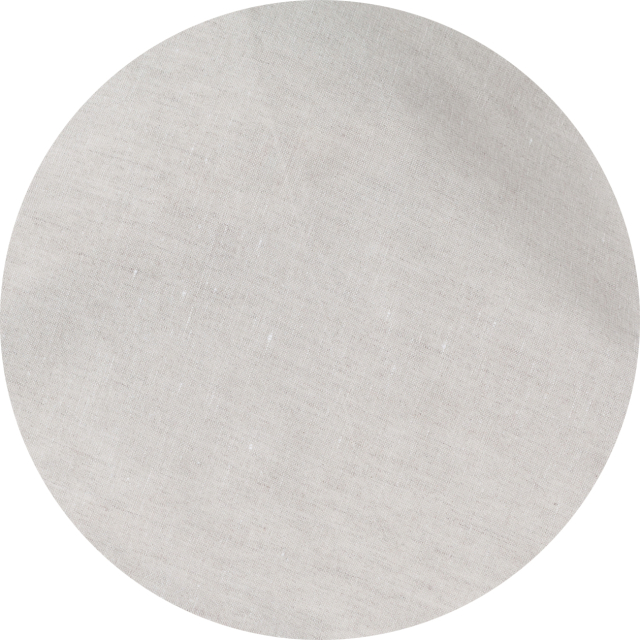 Huddleson Round Natural Linen Tablecloth Flax