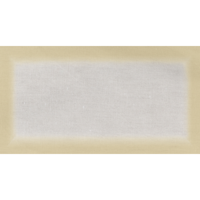 Gold ombre linen tablecloth