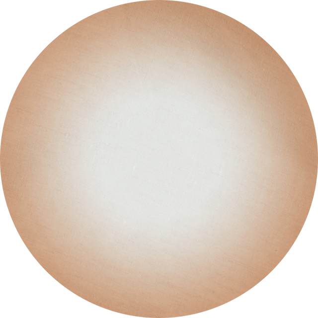Natural linen ombre tablecloth terracotta