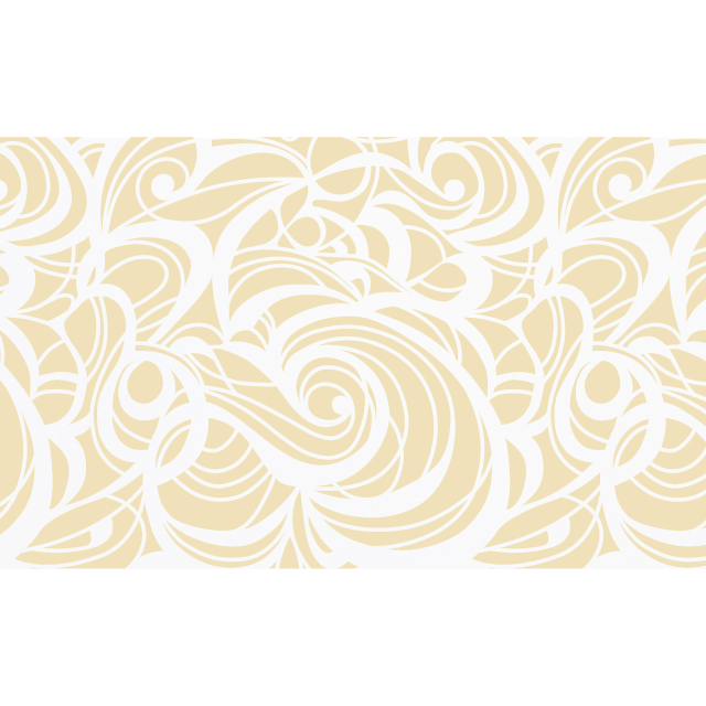 Huddleson Sloan gold and white swirl linen tablecloth